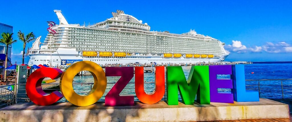 carnival cruise port cozumel map