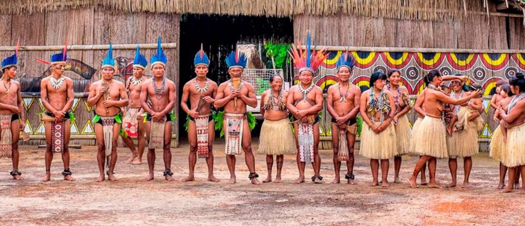 Amazon Native Indigenous Community 