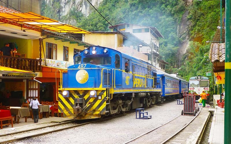 Arrival in Aguas Calientes