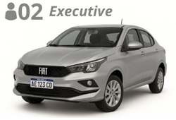 SEDAN CAR, up to 2 passengers with luggage