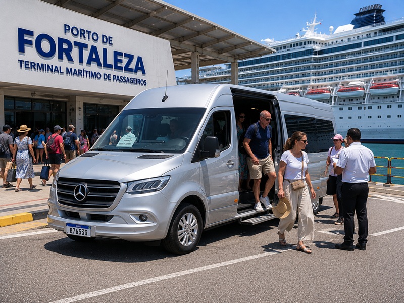 VAN and Minibuses. Fortaleza Cruise Port