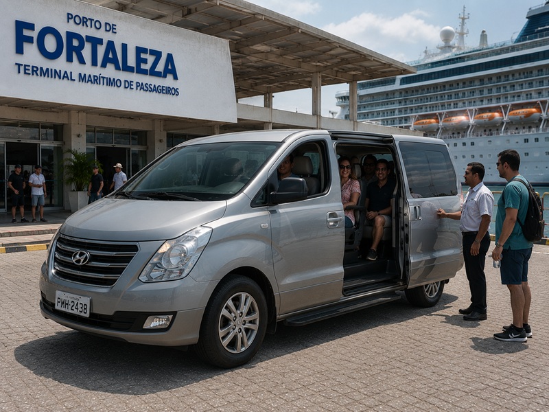 MINIVANS Transfer Fortaleza cruise Port