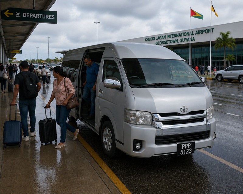 VANS & Minibuses Group Transfers Guyana Georgetown