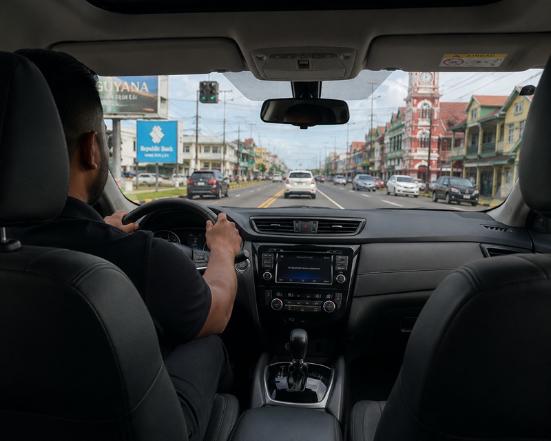 chauffeur service in Guyana Georgetown