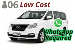 MINIVAN LOW COST, up to 6 passengers with luggage