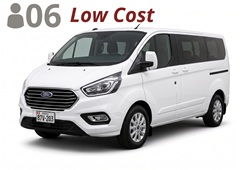 LOW COST VAN, up to 6 passengers with luggage