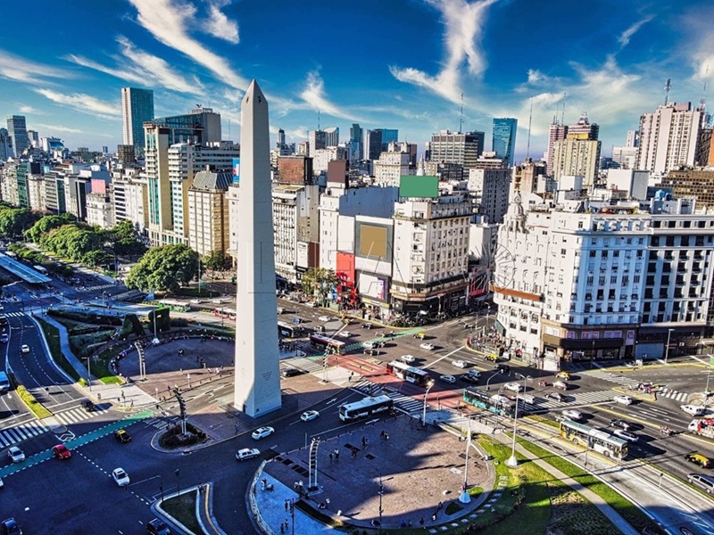 "Obelisco" in Buenos Aires